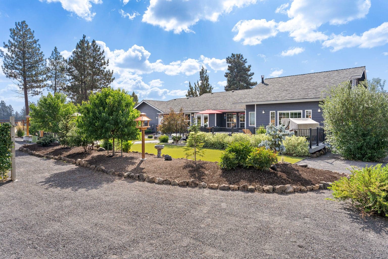 Beautiful landscaping