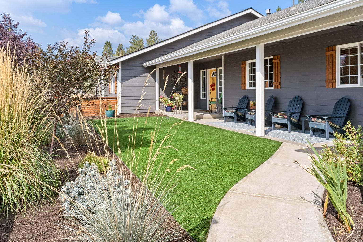 Low maintenance yard