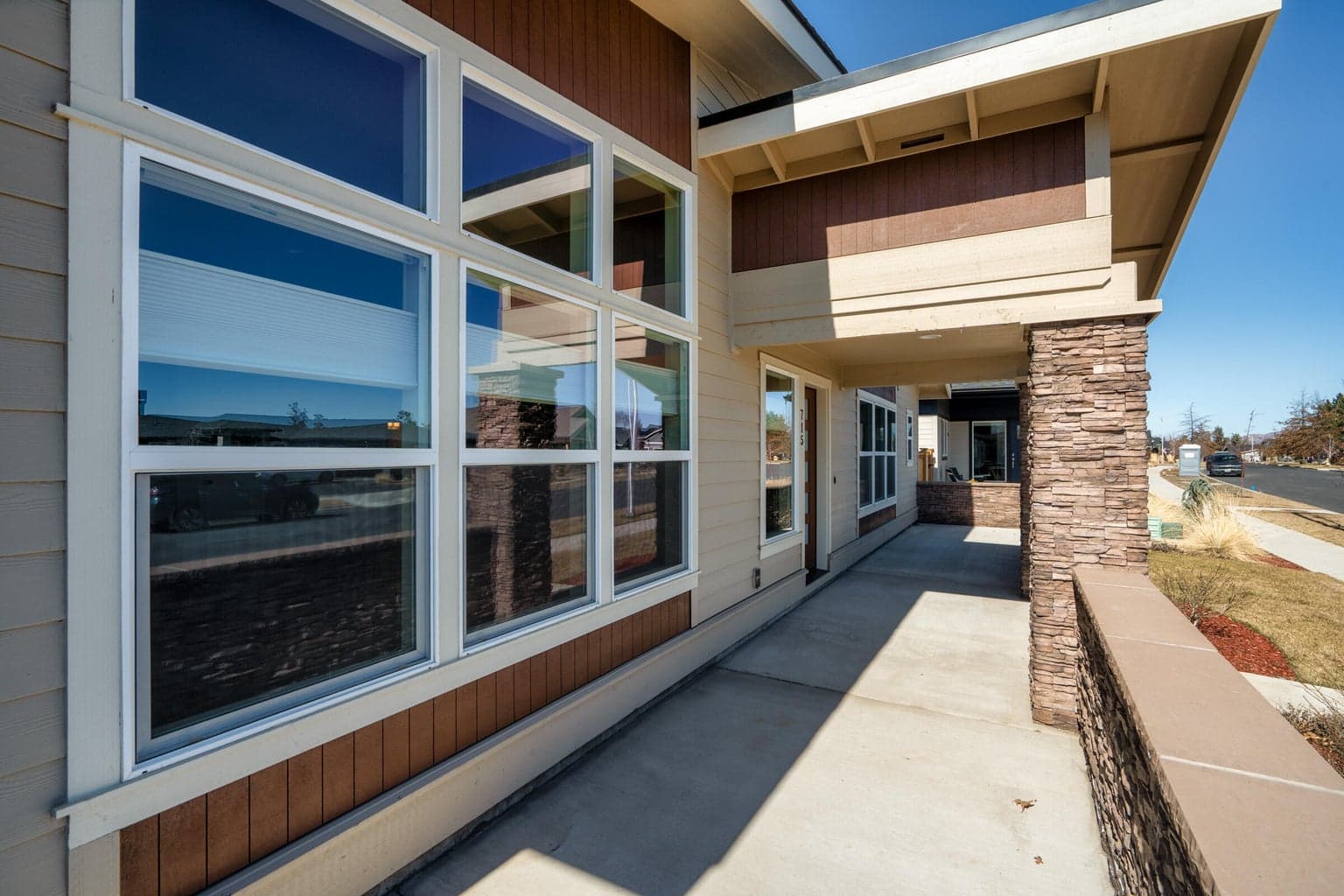 Dual Front Patio for Entertaining & Relaxing