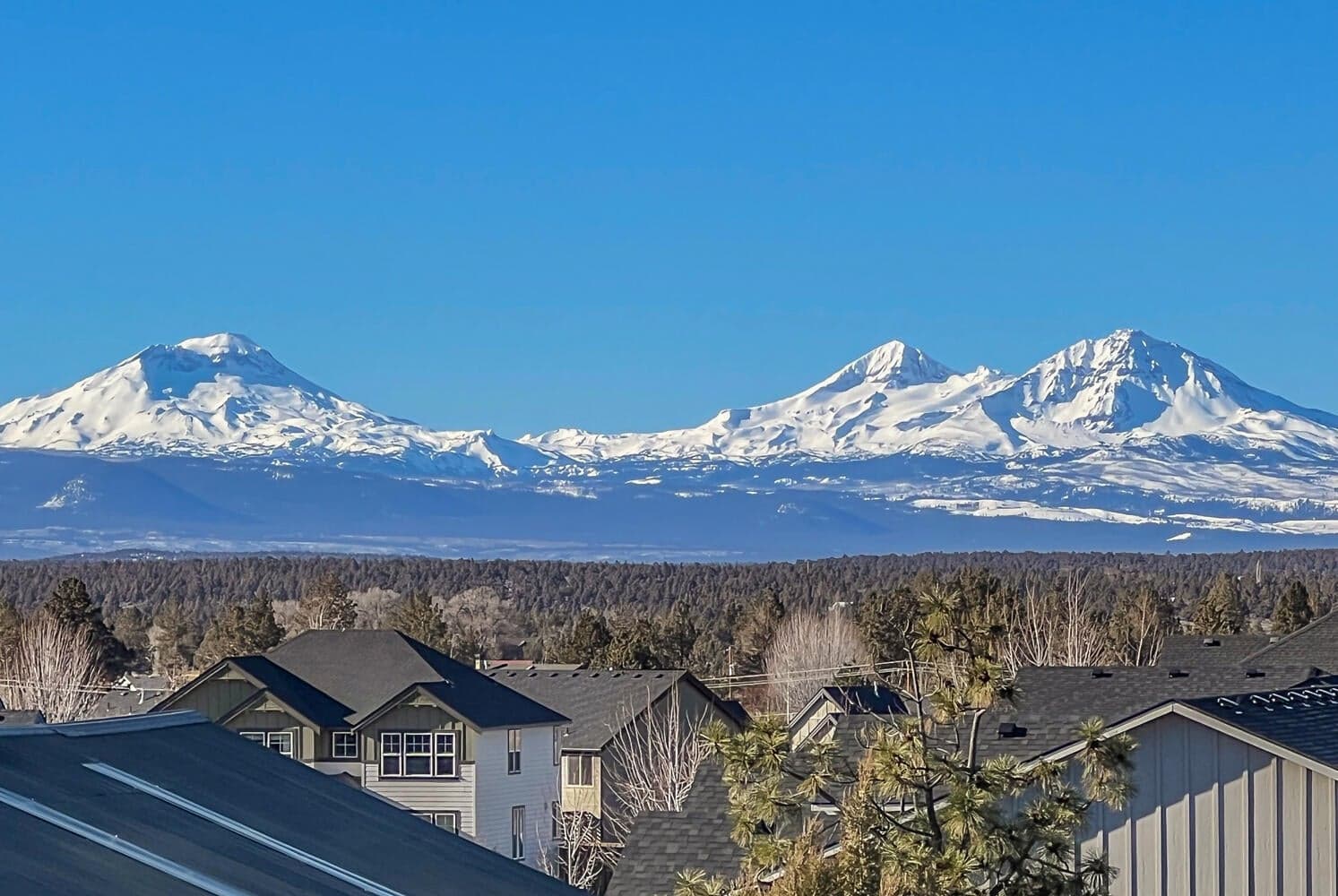 From the deck.