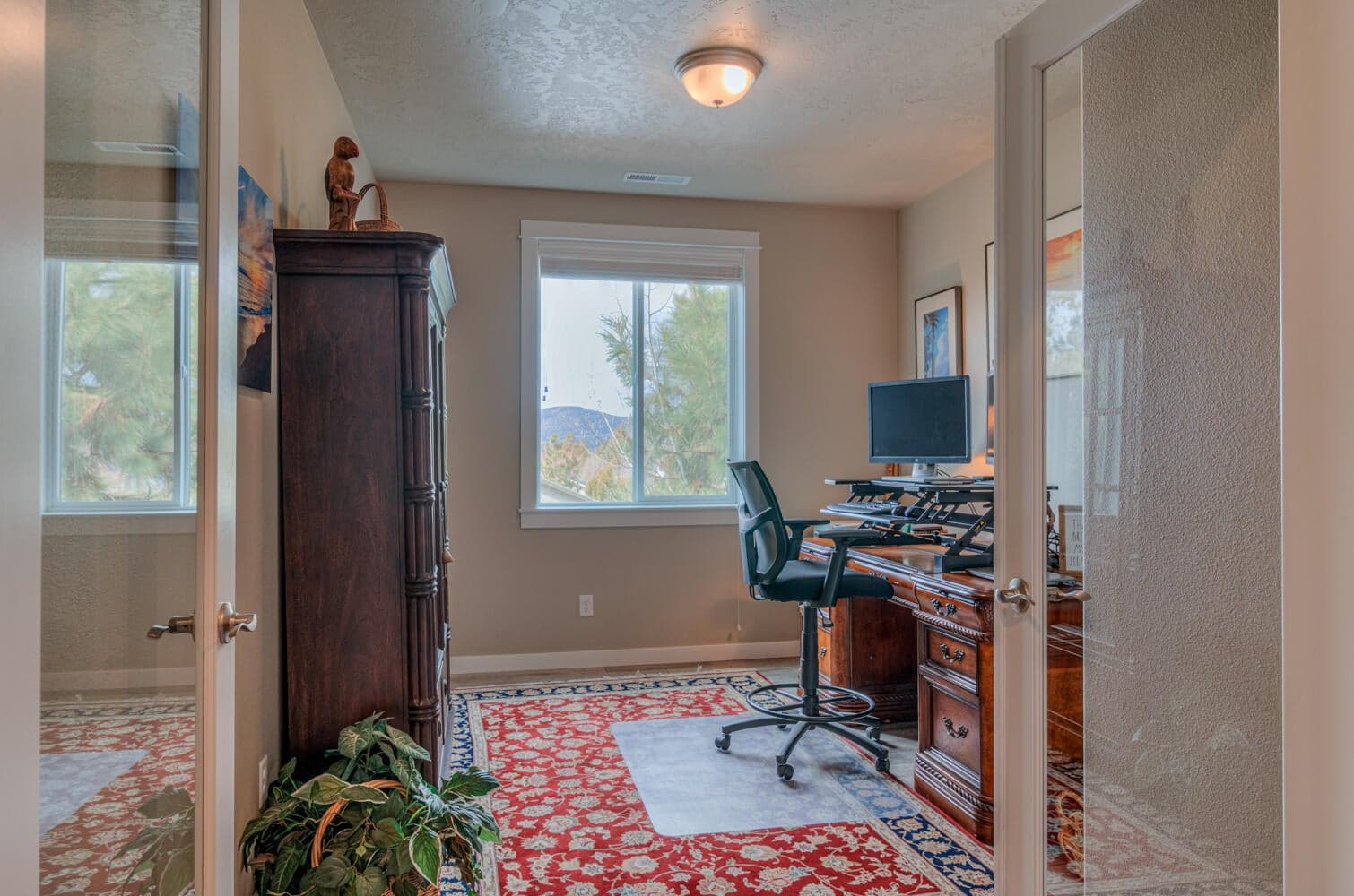 Bedroom 3 with French Doors