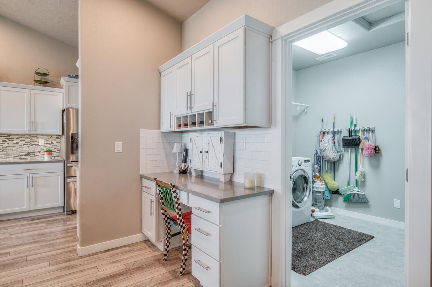 Laundry Off Kitchen Area