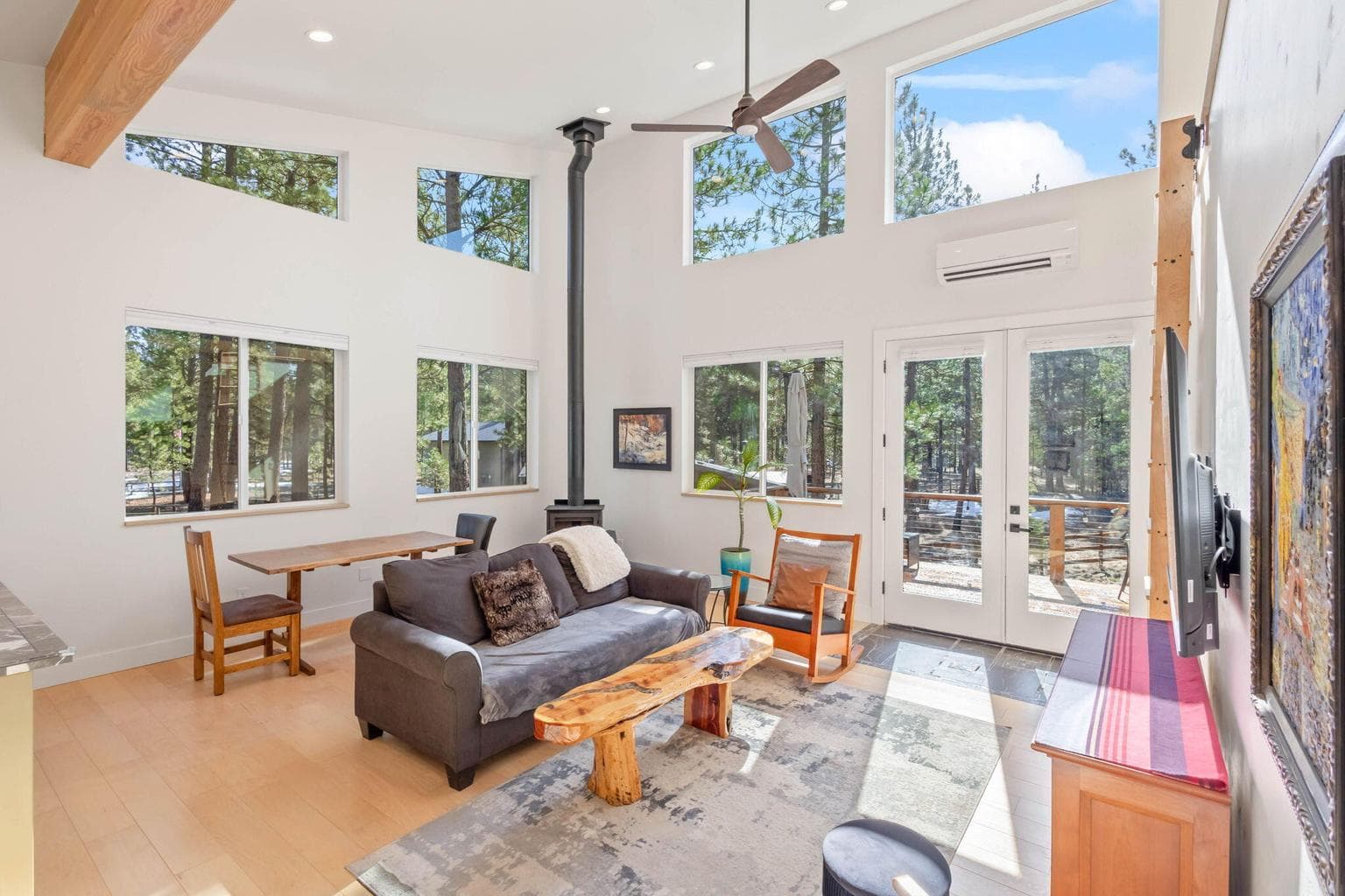 This Great Room has it all, and let's talk about those windows!!