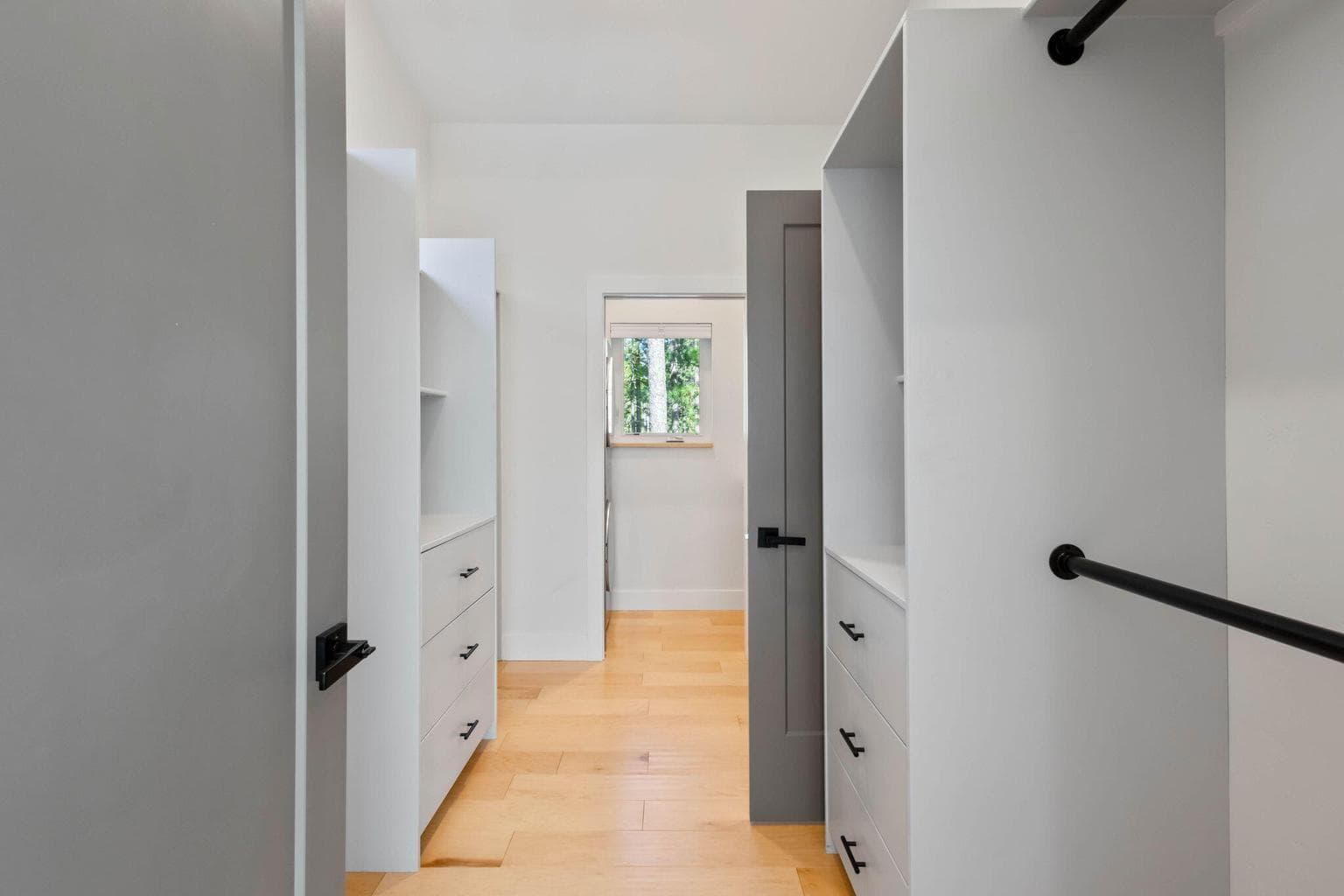 Large Walk-in Primary Closet