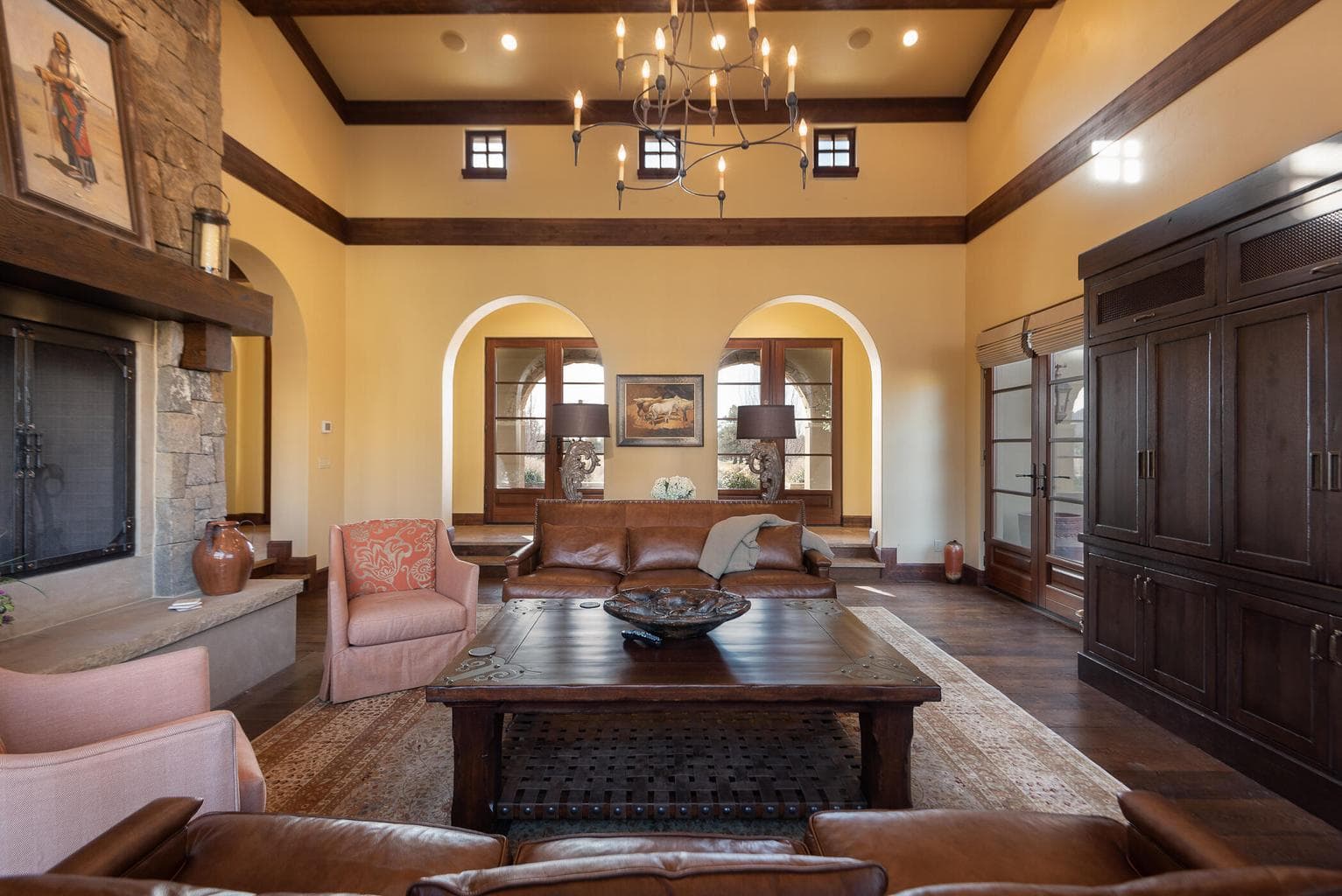 Tuscan style great room