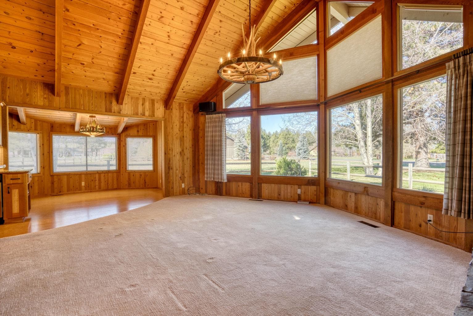 Lots of natural light and openness.