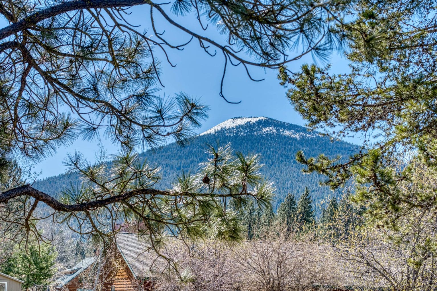 Black Butte often provides a quick clue to today's weather.
