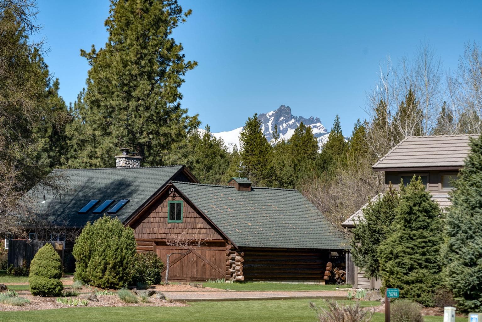The Metolius Basin is surrounded by mountains and forests.