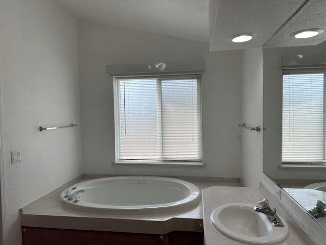Primary Vanity & Tub
