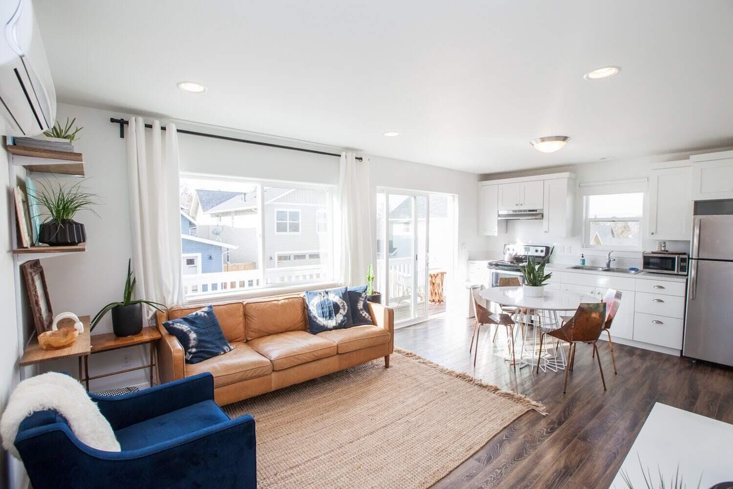 ADU open concept living area