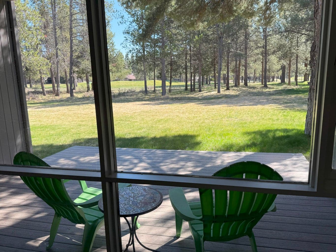 Views of Meadows Golf Course.
