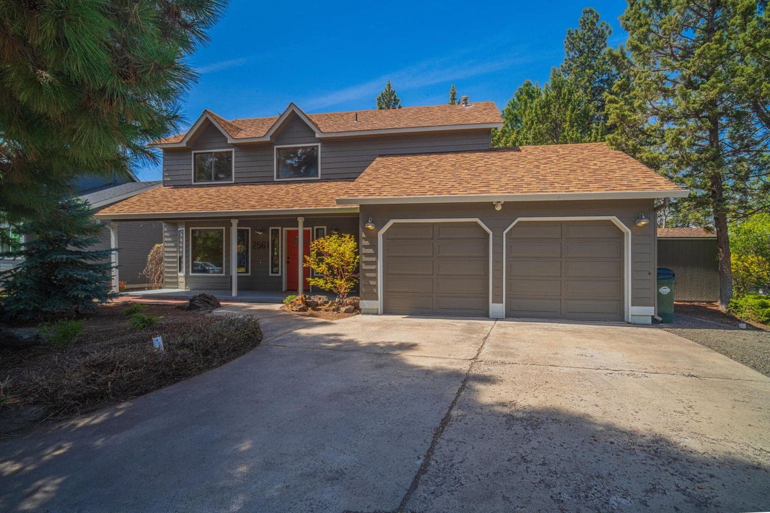 Northwest Traditional Craftsman design freshly painted