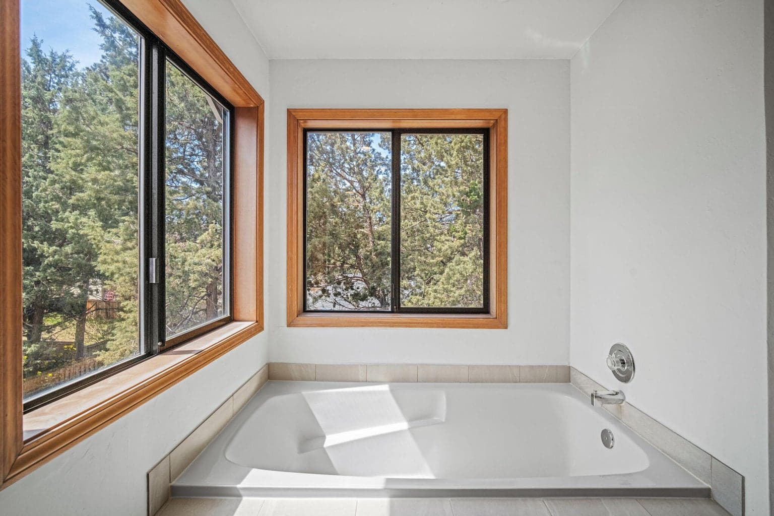 Large soaking tub