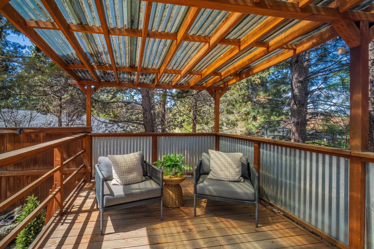 Covered deck