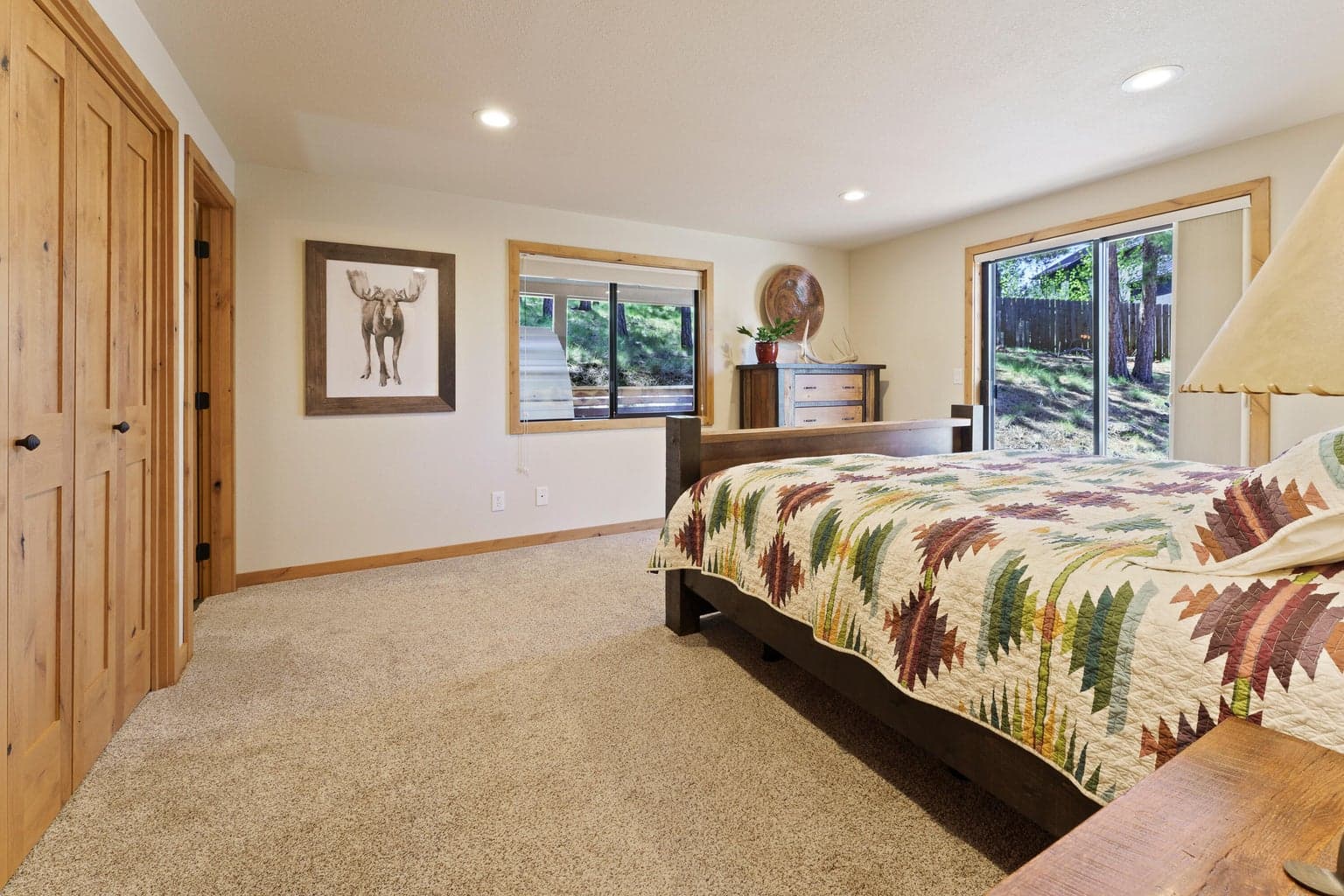 Primary bedroom (main level)
