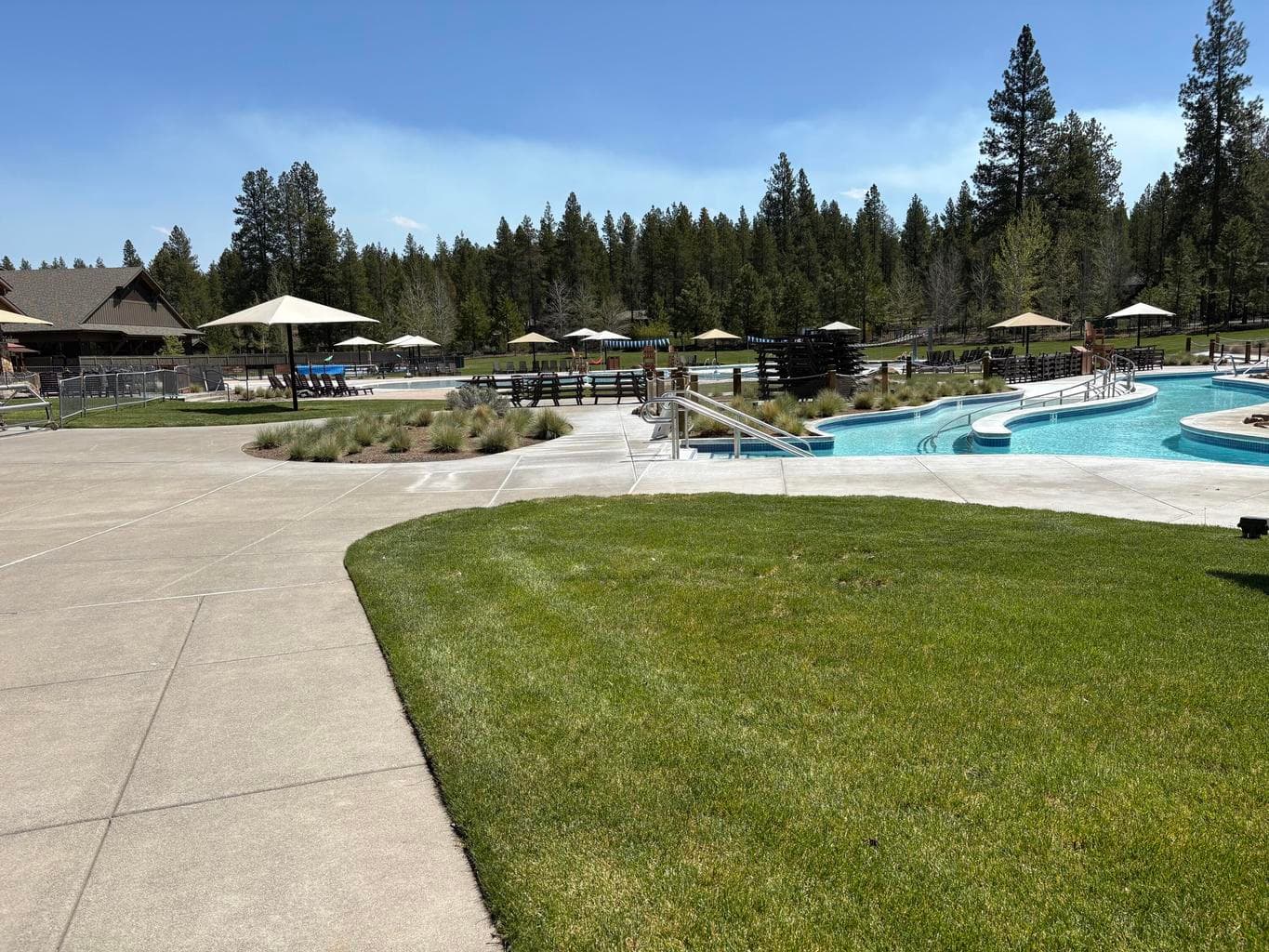 SHARC pool area