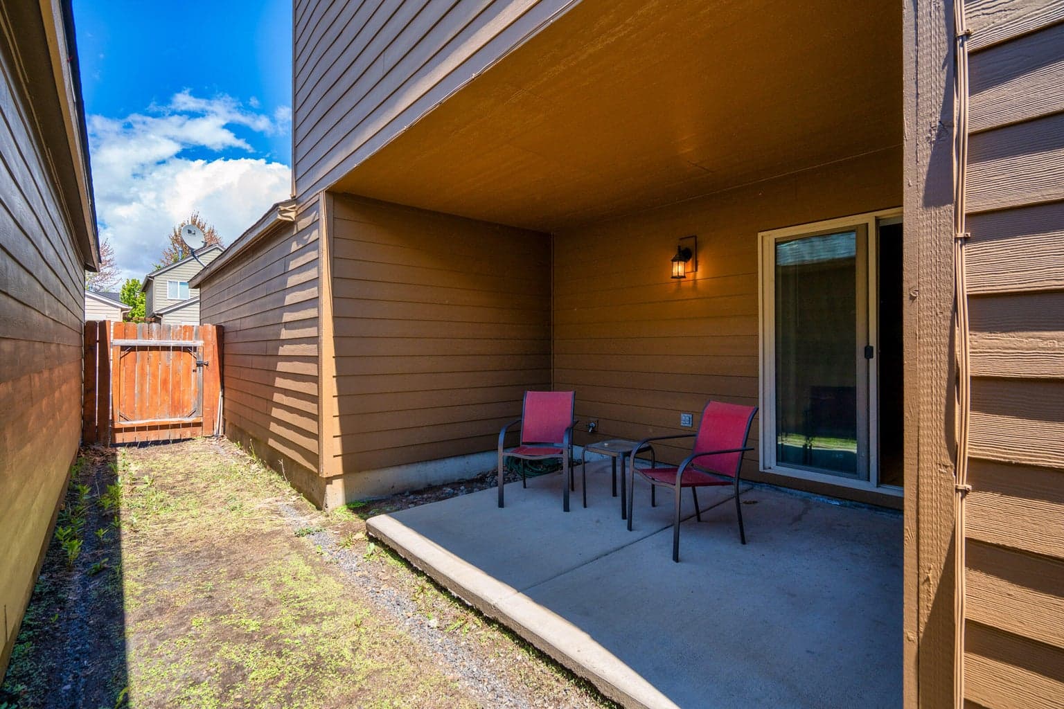 Back patio