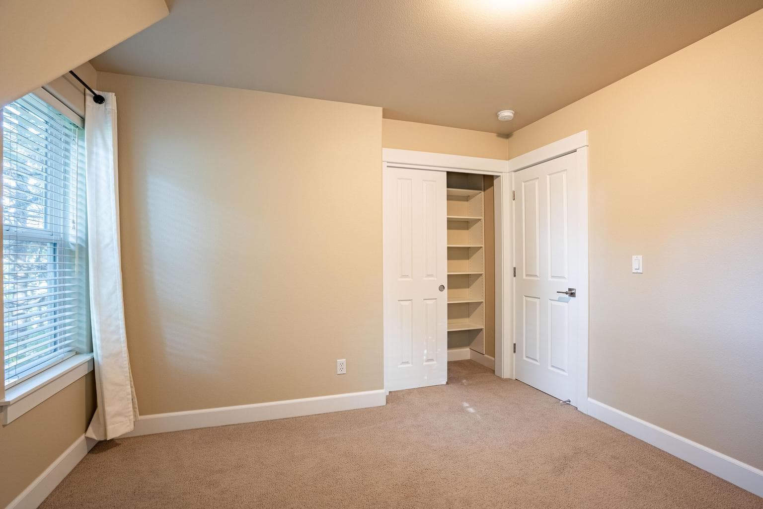 Guest room number one looking toward the door