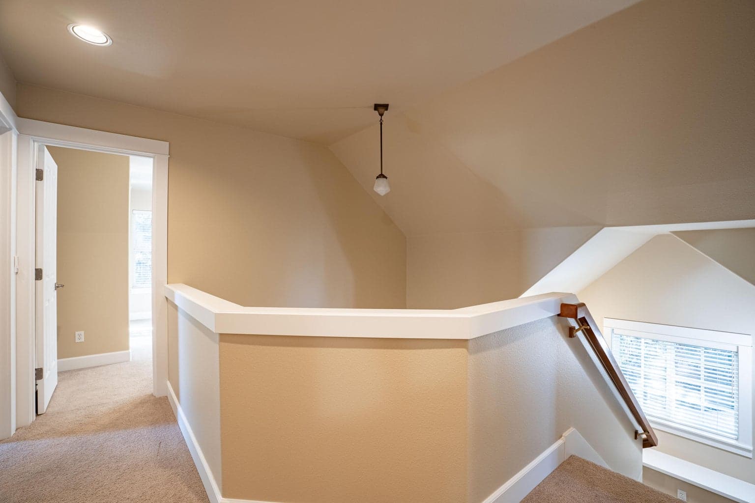 View from landing to second guest room