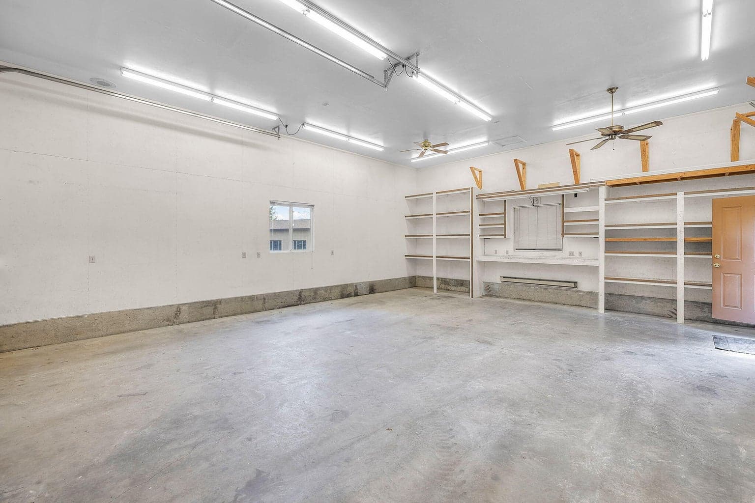 Inside detached shop 2.