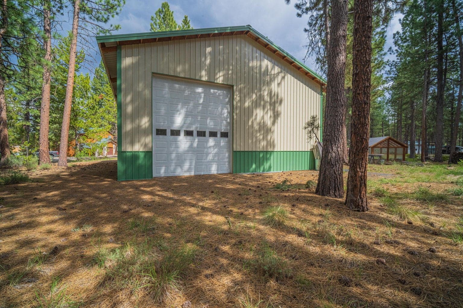 Third 16' door is a pull thru