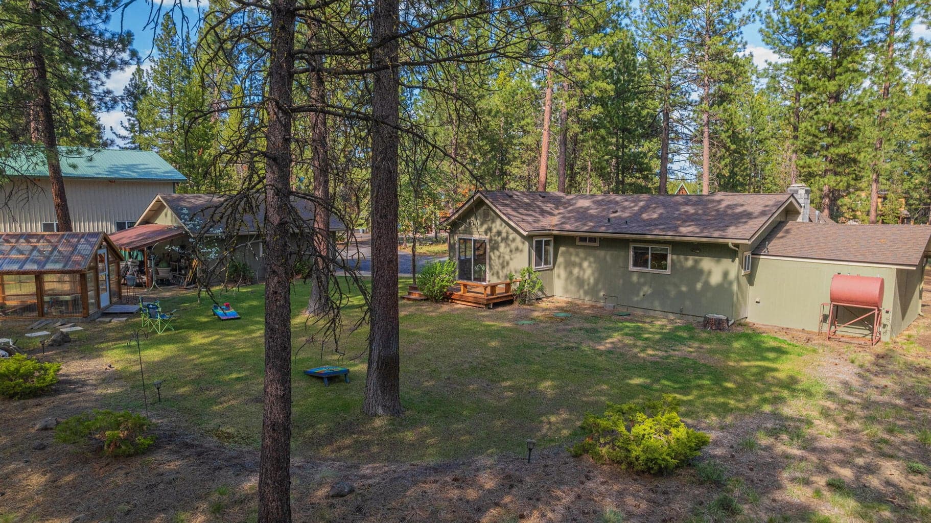 1.56 acres of private living
