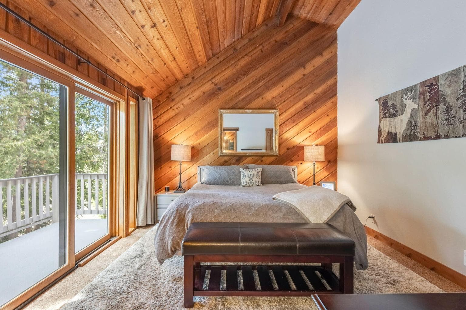 Vaulted Primary Bedroom en-suite