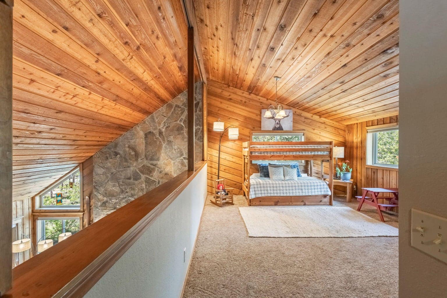 Large Bonus Room w/Bunks and adjustable room closure