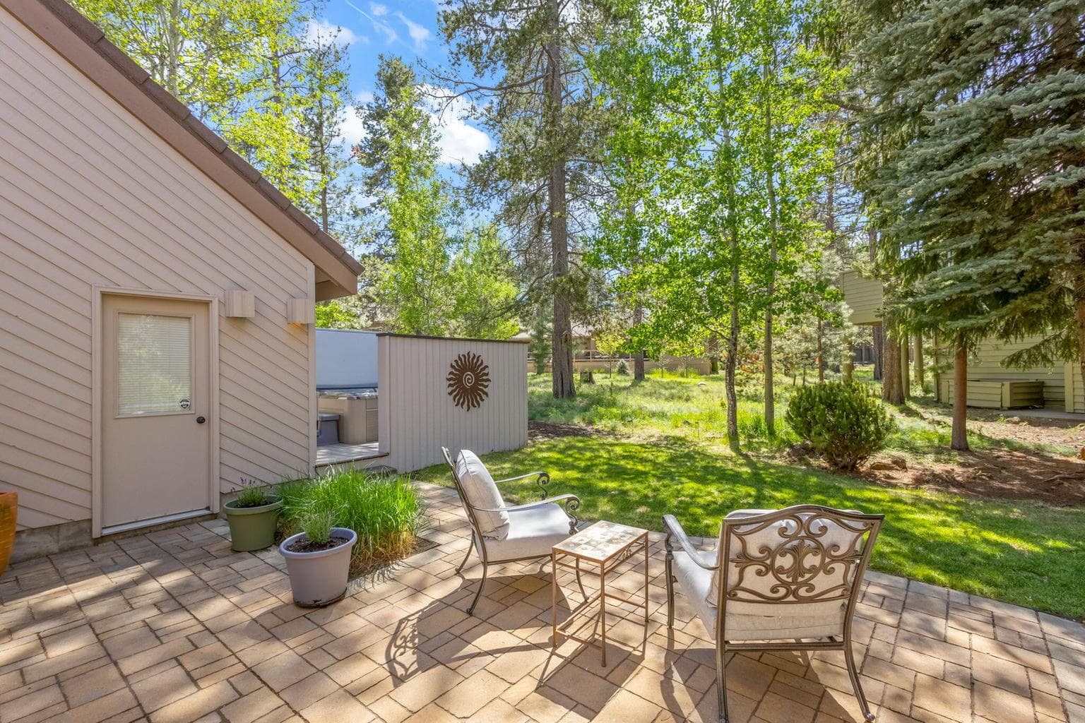 Back patio