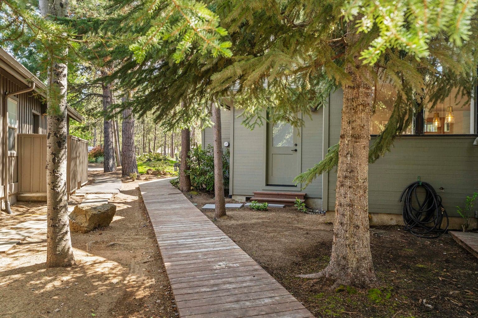 Ample storage inside and out, including 2 exterior storage rooms.