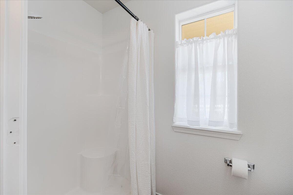 primary bath step in shower
