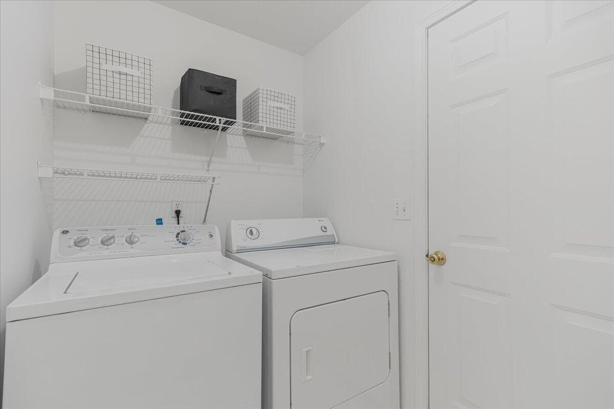full size washer and dryer