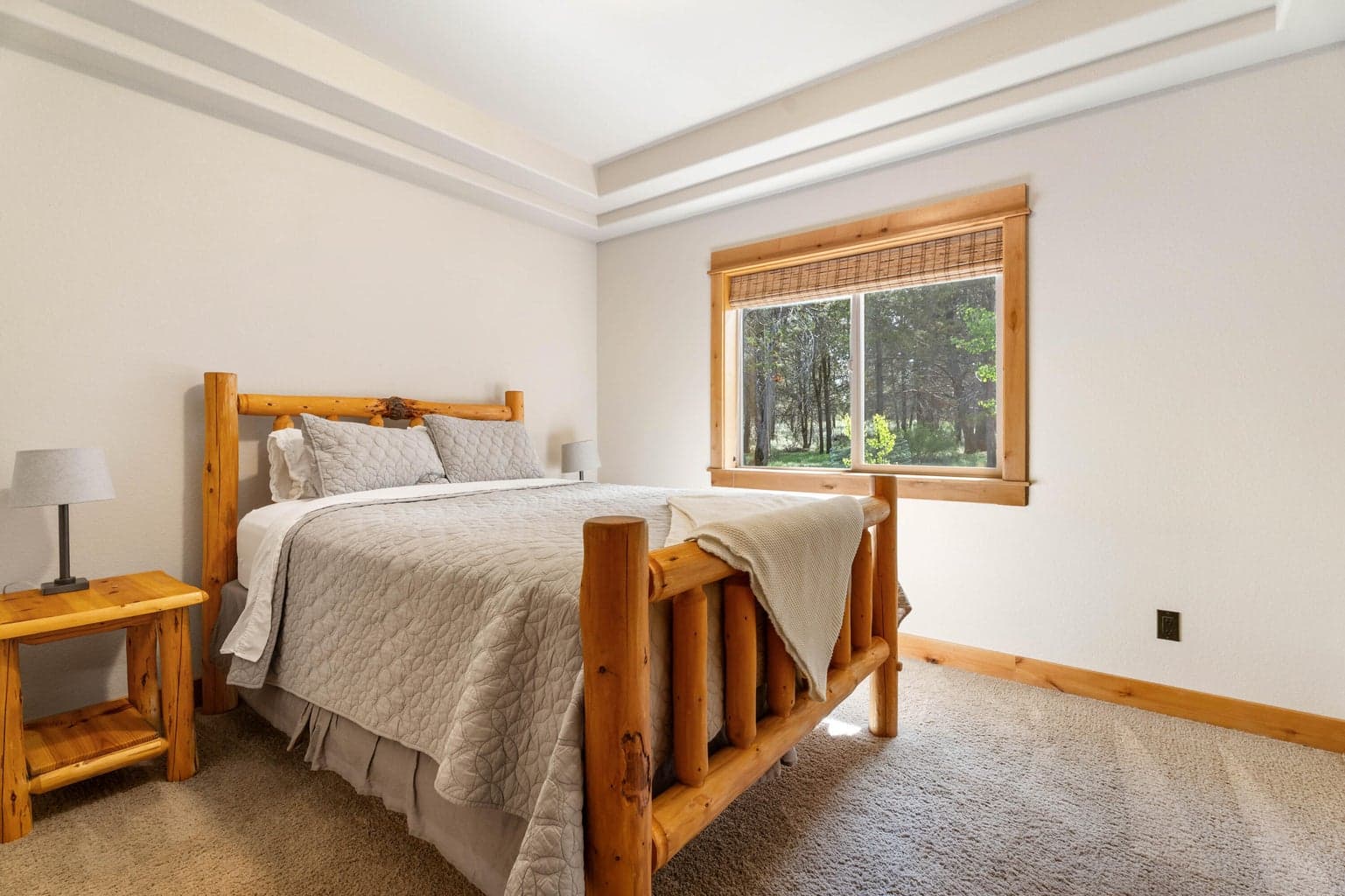 Elevated with elegant crown molding, this room exudes luxury and timeless charm.