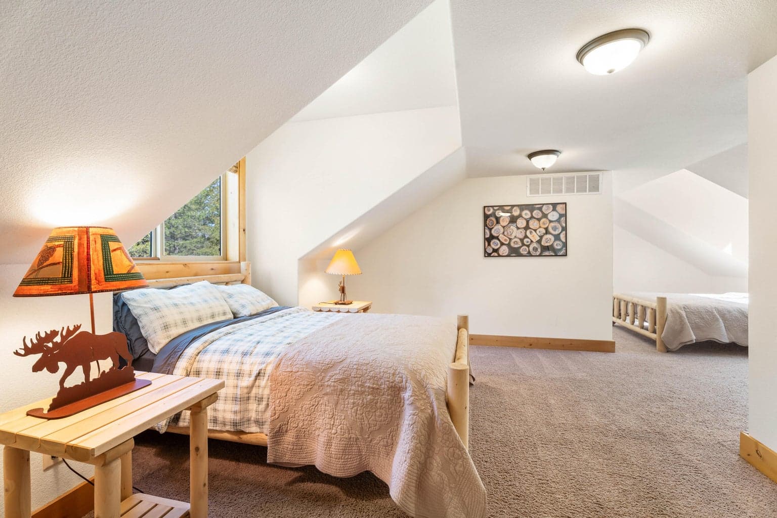 This sun-filled bonus room is bathed in natural light—perfect for relaxing, working, or letting your creativity shine.