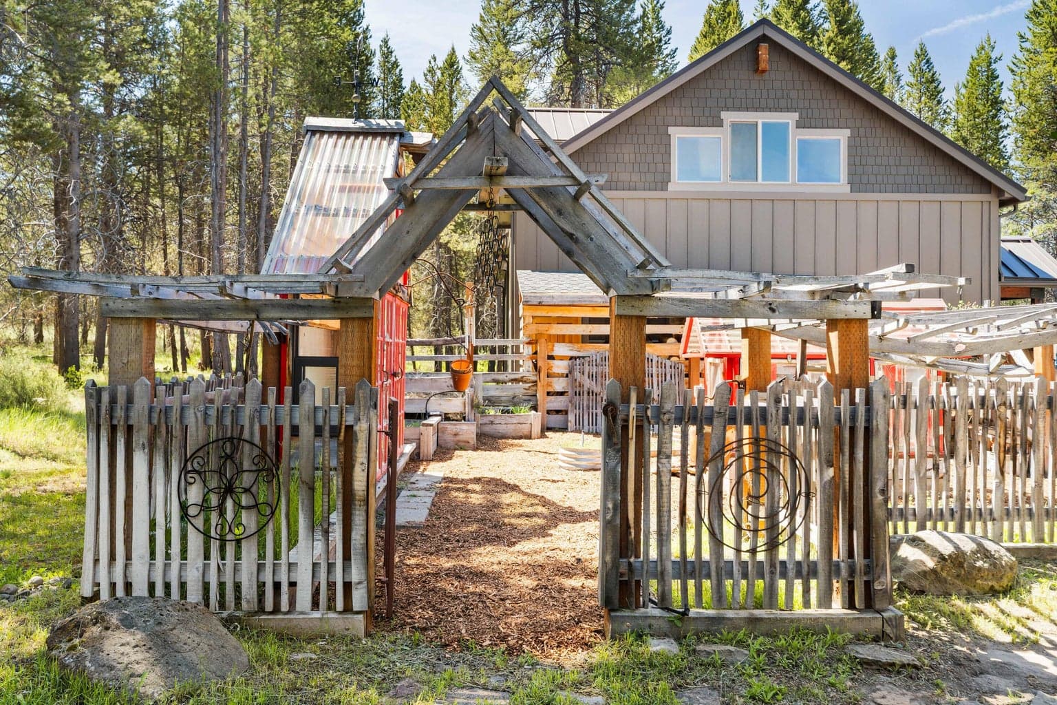 The garden is fully fenced, offering protection from curious wildlife—so your plants can thrive in peace.
