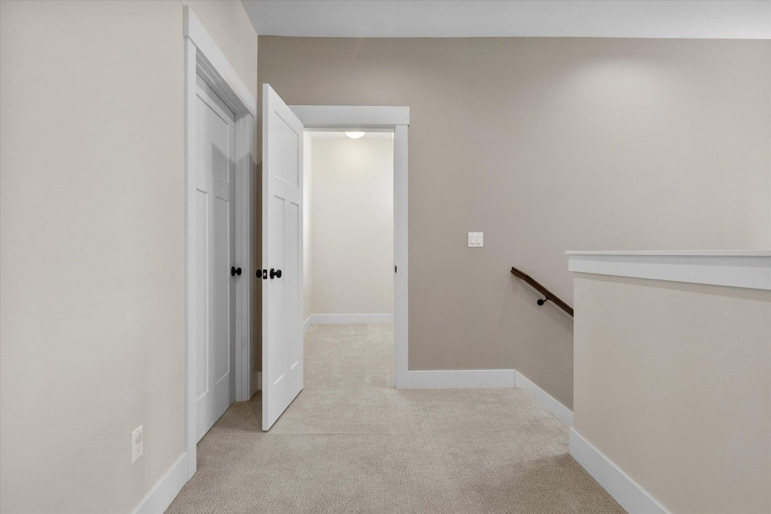 Storage area with windows-could be a small workspace