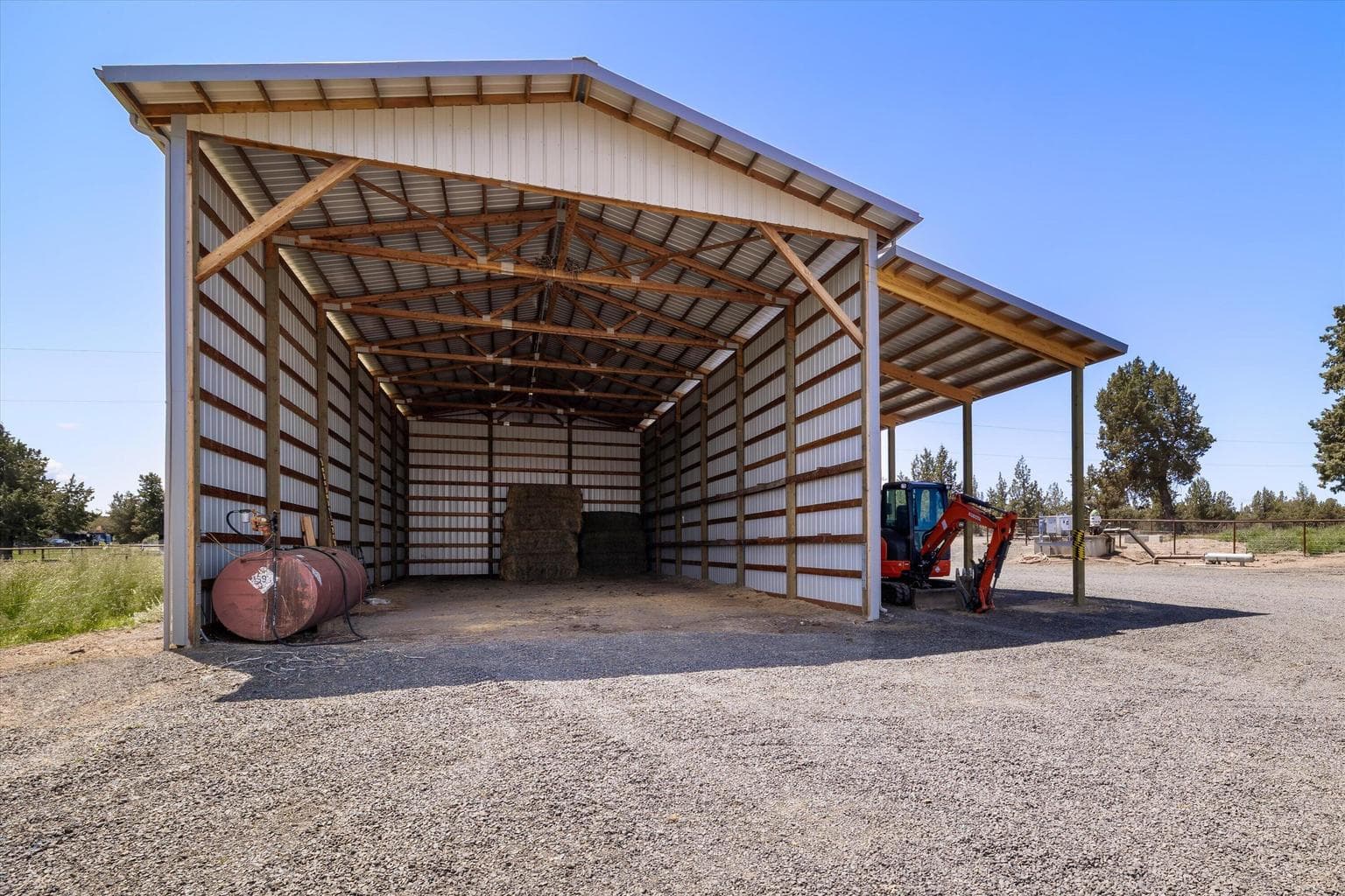 Hay barn