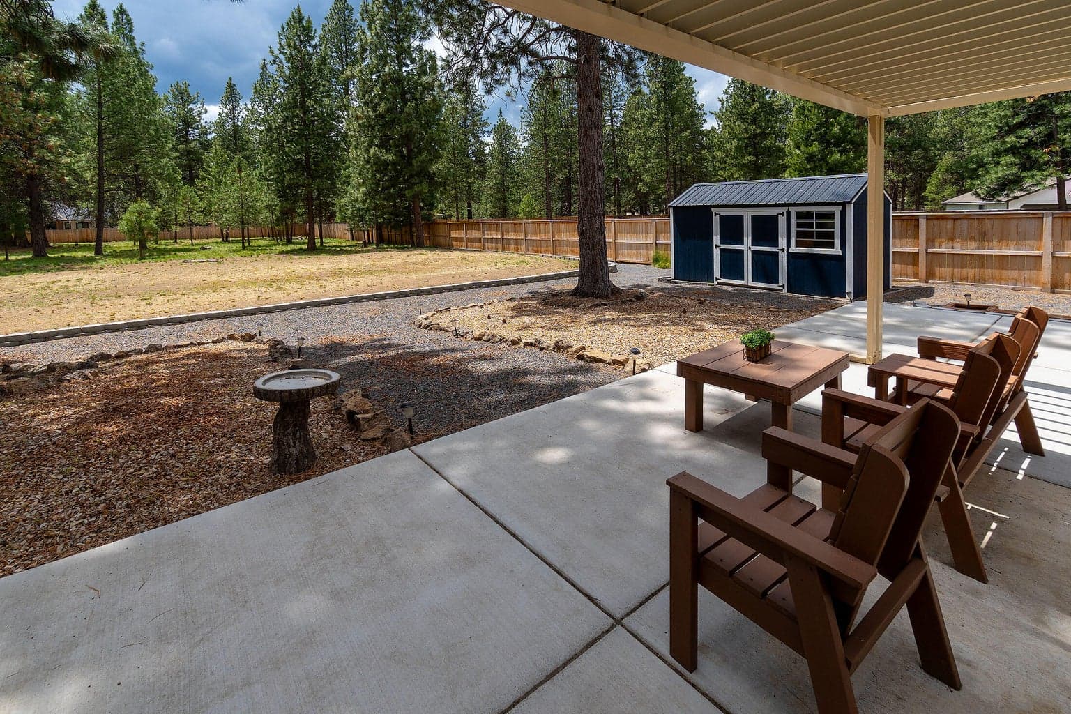 Solar operated patio cover!