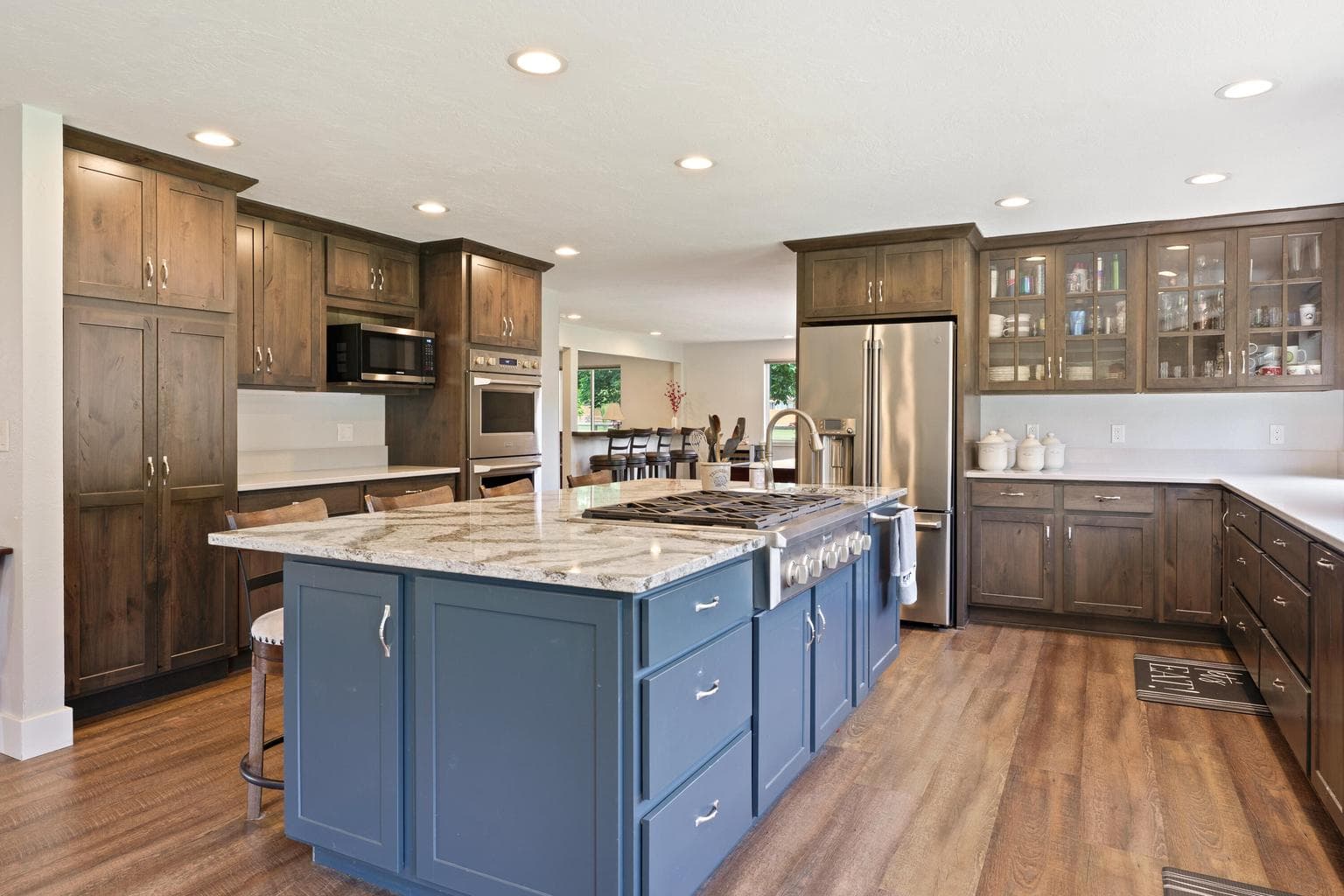 Quartz Counters and tons of storage