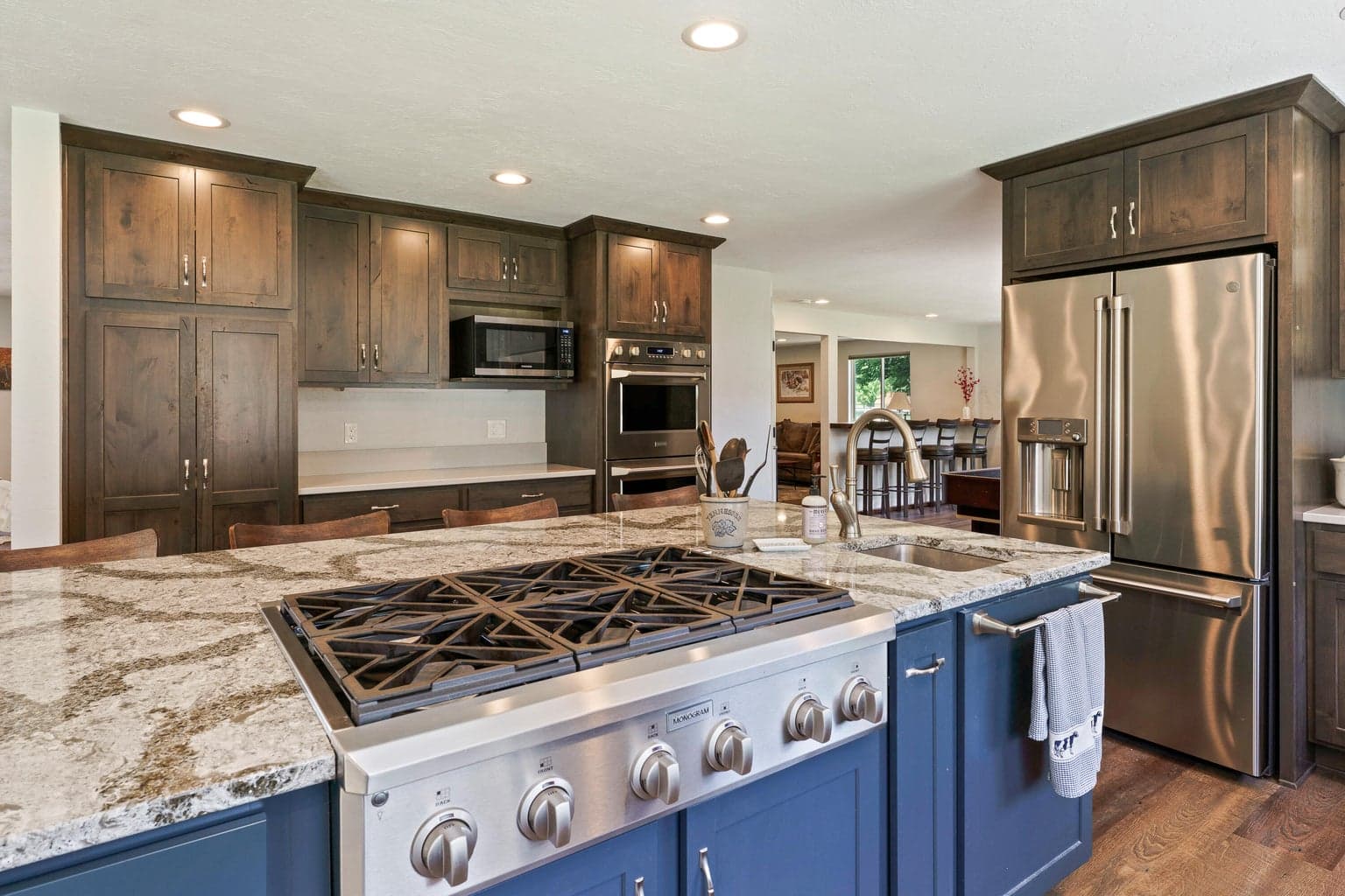 6 burner gas range