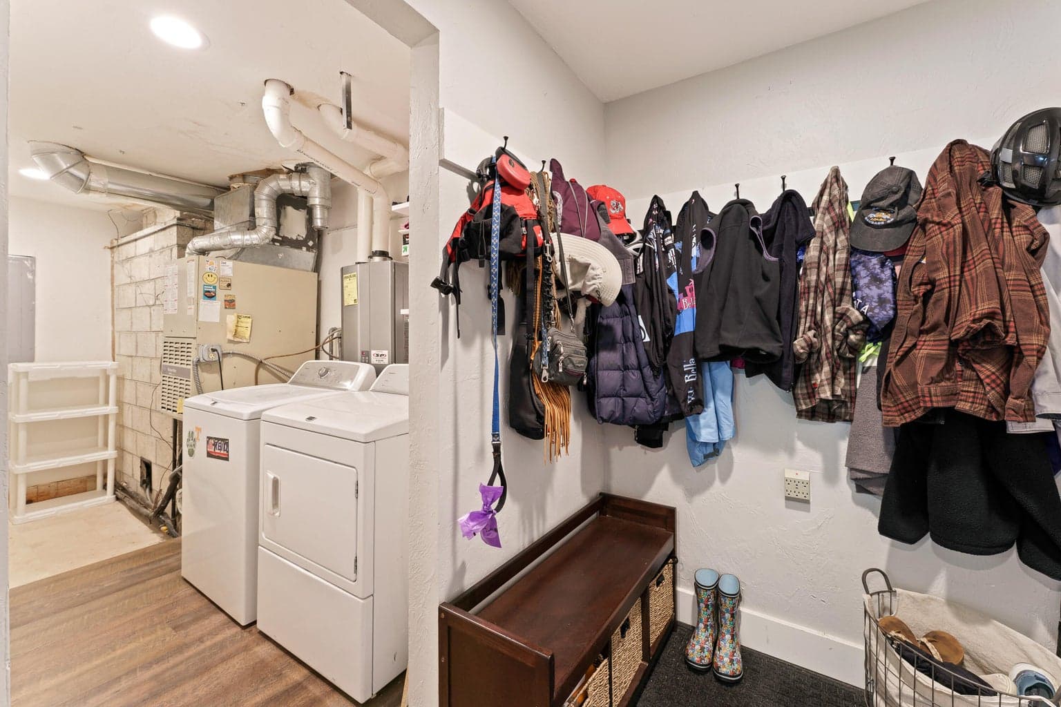 Laundry/mud room conveniently located off the garage