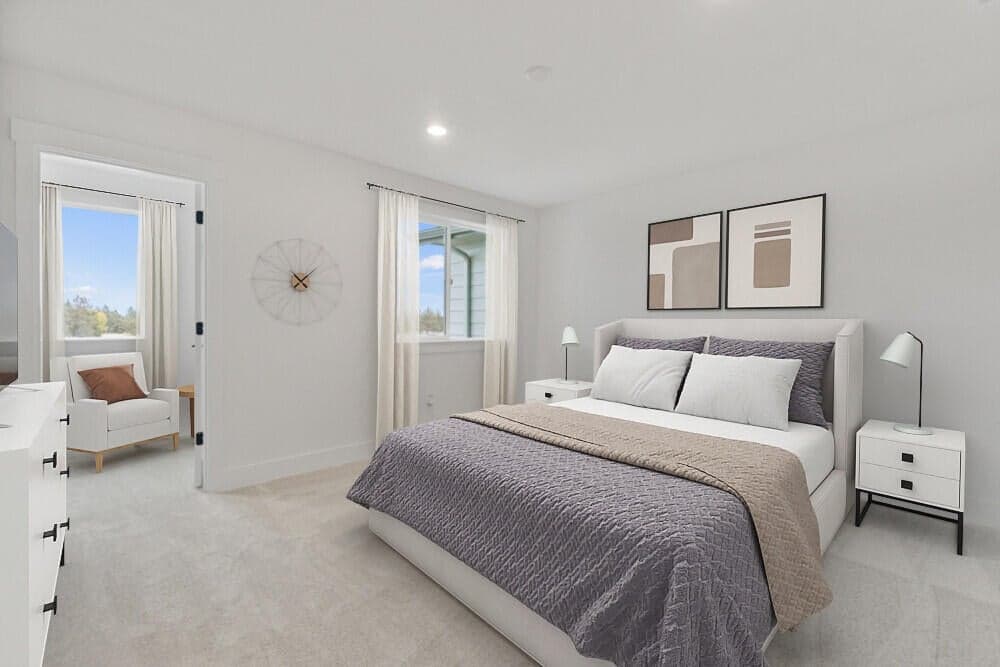 Image of like kind home that is virtually staged. Colors may vary!