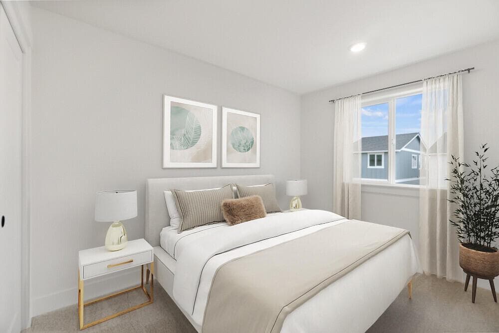 Image of like kind home that is virtually staged. Colors may vary!