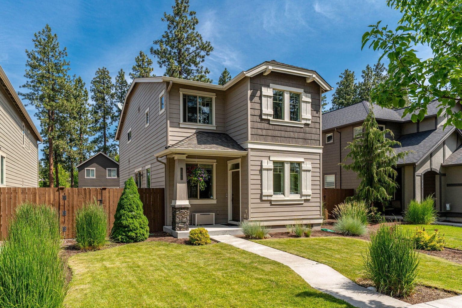Tranquil & Serene Setting: Surrounded by mature trees, providing a peaceful ambiance.