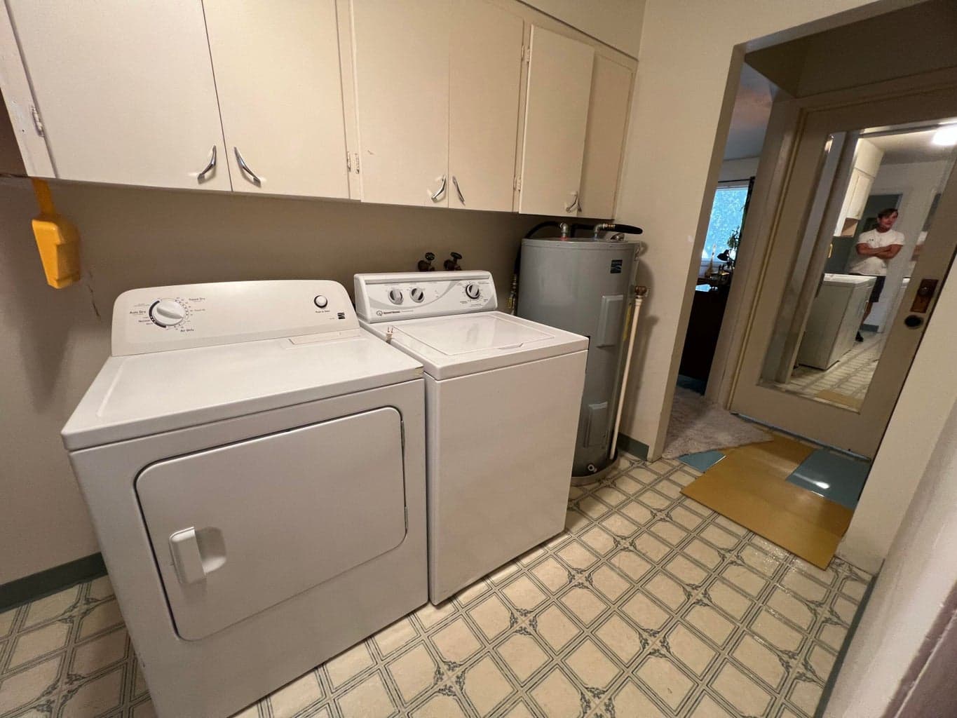 Laundry area