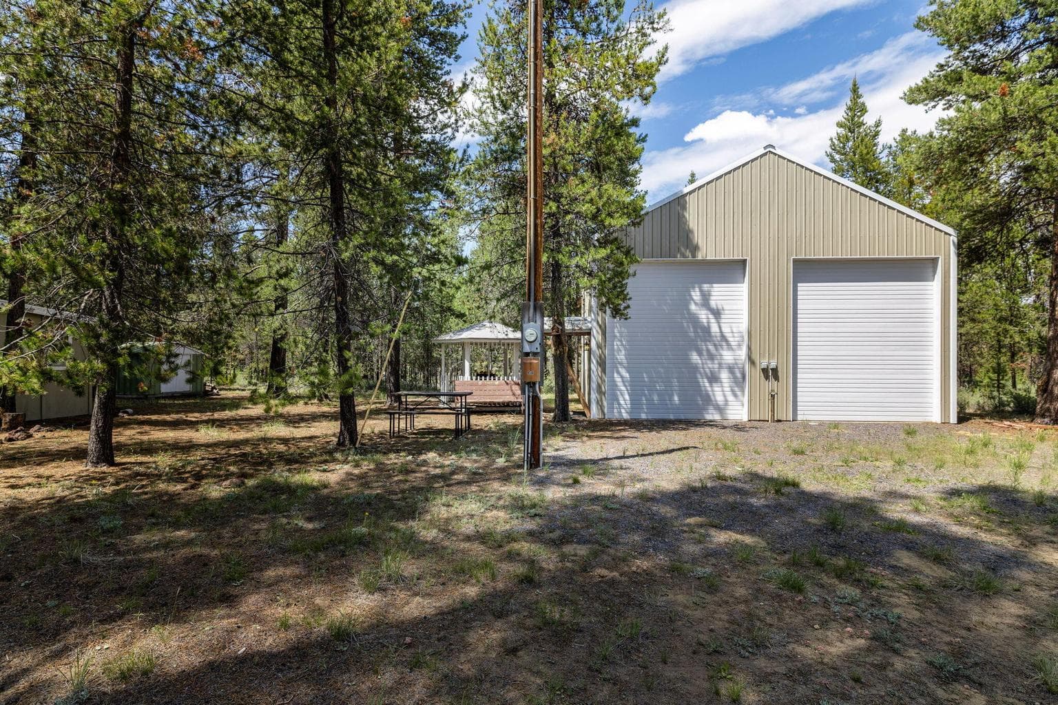 Shop is 30X40 indulated pole barn