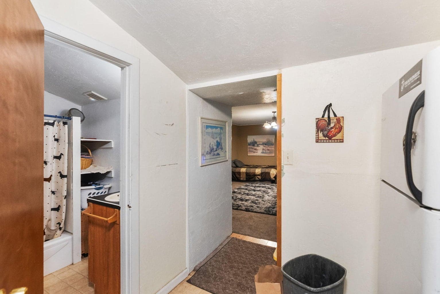 Guest house kitchen to Main living area