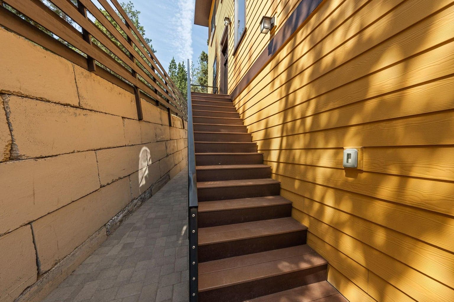 Stairs to front door