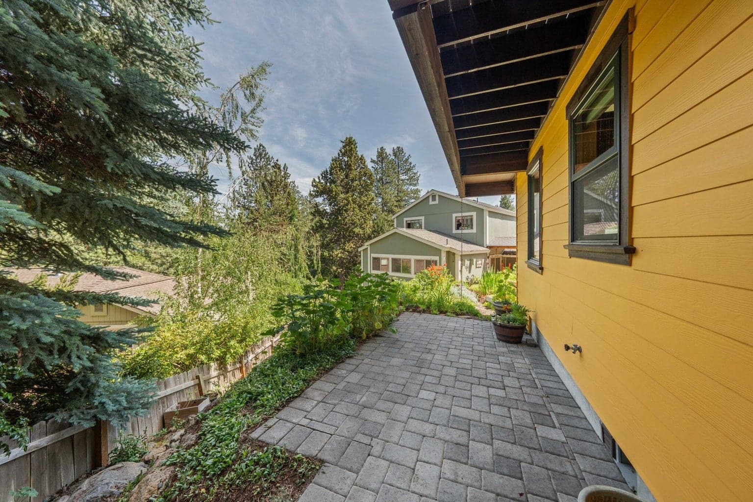Paver patio