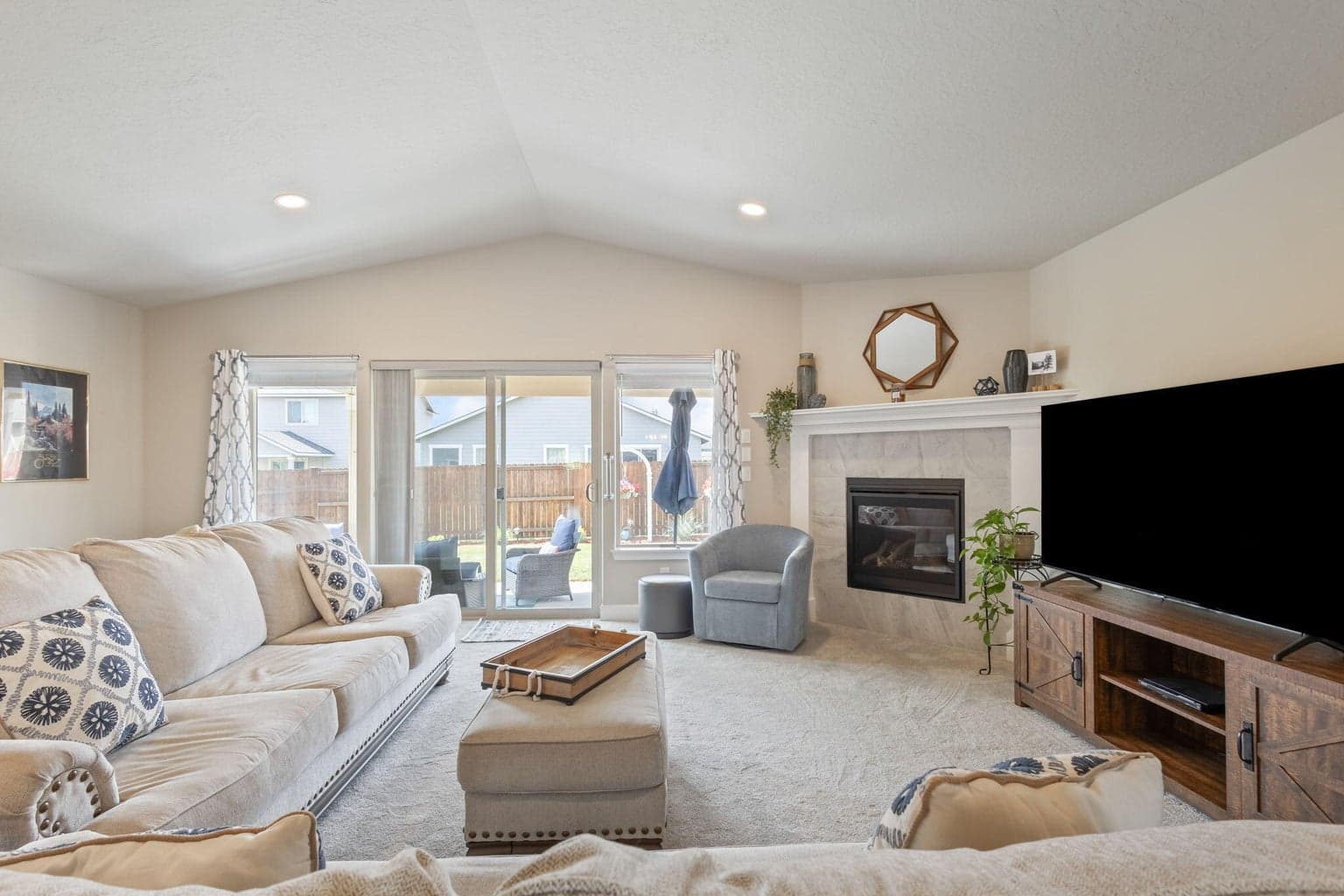 Vaulted Great Room